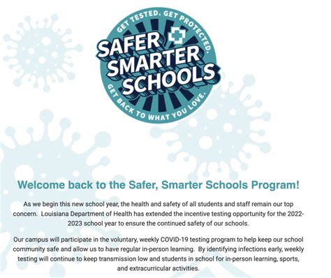 Safer, Smarter Schools